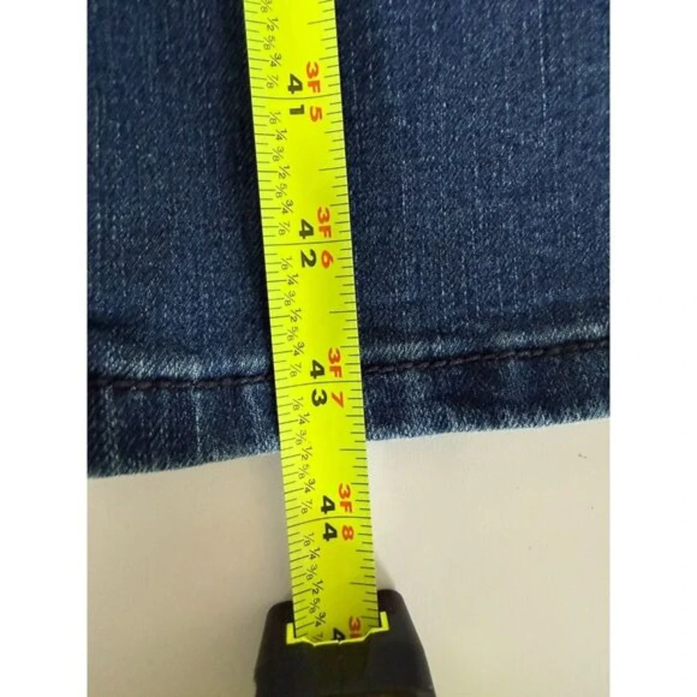 Seven7 Slim Boot‎ Jeans Size 12 Blue Slimaker Mid Rise Denim Pants 1001